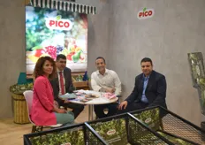 Second from the left is Pico managing director Hatem El-Ezzawy. On the second from the right is Muhammas Galal Fayed, regional sales manager of Pico. The Egyptian produce trader exports grapes, pomegranates, avocados, stone fruit and strawberries.